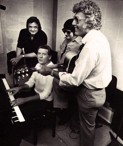 ASJohnnyCashJewrryLeeLewisRoyOrbisonCarlPerkinsrehearsing.jpg